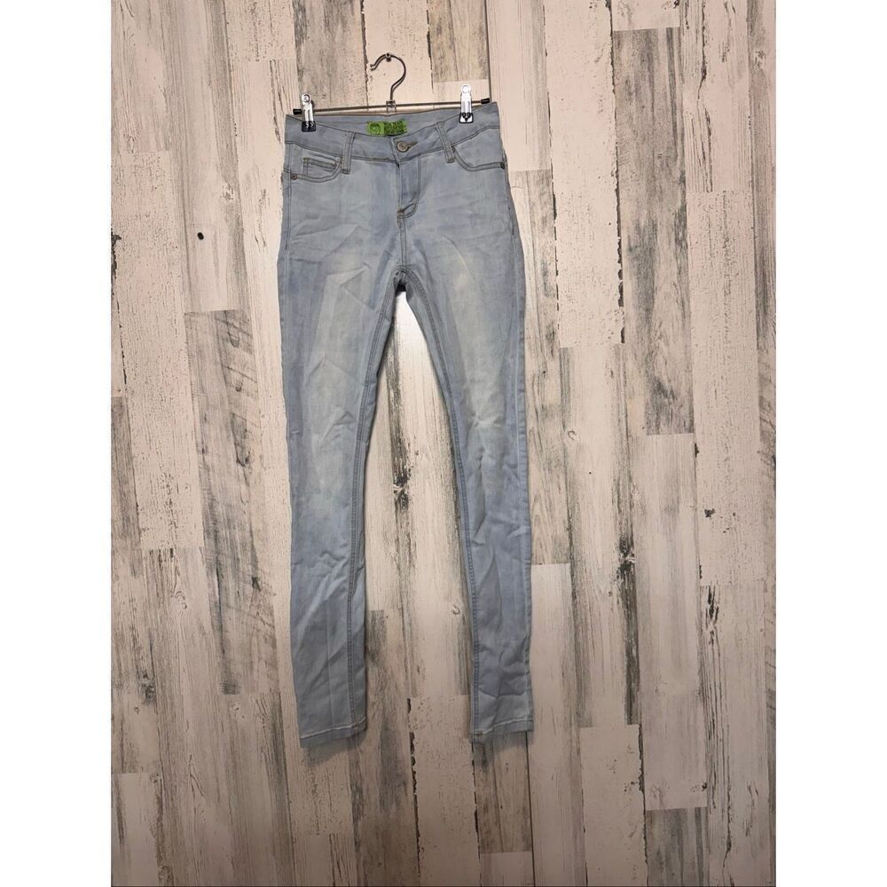 Wax Jean Skinny Jeans Women’s Size 1 Light Wash Stretch Cozy Knit Denim